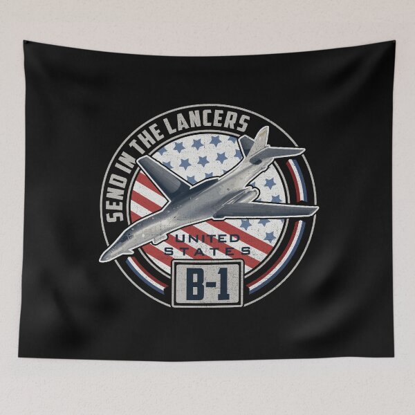 Item preview, B-1 Lancer US Army Bomber Jet USA Military Aircraft #2257 designed and sold by Rare-Militia.