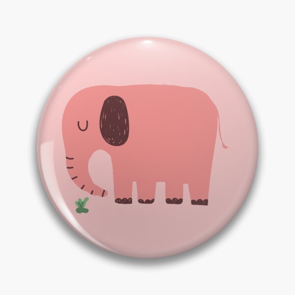 Item preview, Cute elephant drawing pink designed and sold by VBNART.