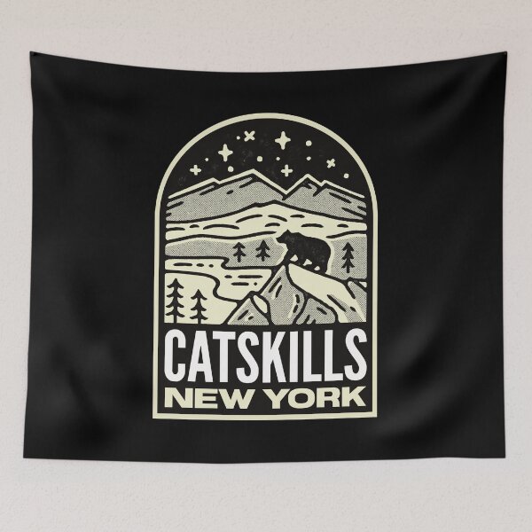 Item preview, Catskills New York Mountains Vintage designed and sold by halpindesignco.