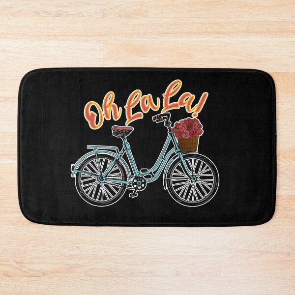 Item preview, Oh La La - La Vie Est Belle - French Bicycle designed and sold by TheInkElephant.