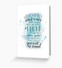 You Will Be Found- DEH Greeting Card