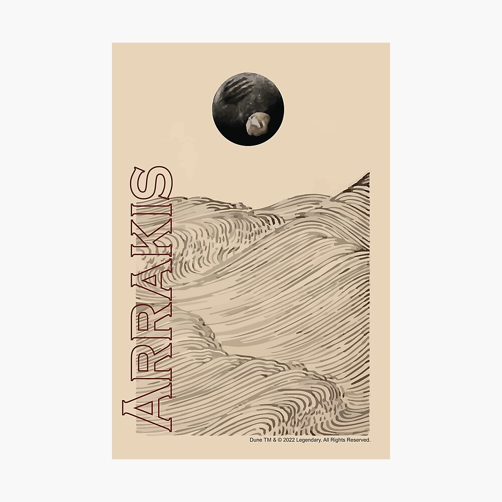 The Dunes of Arrakis Poster