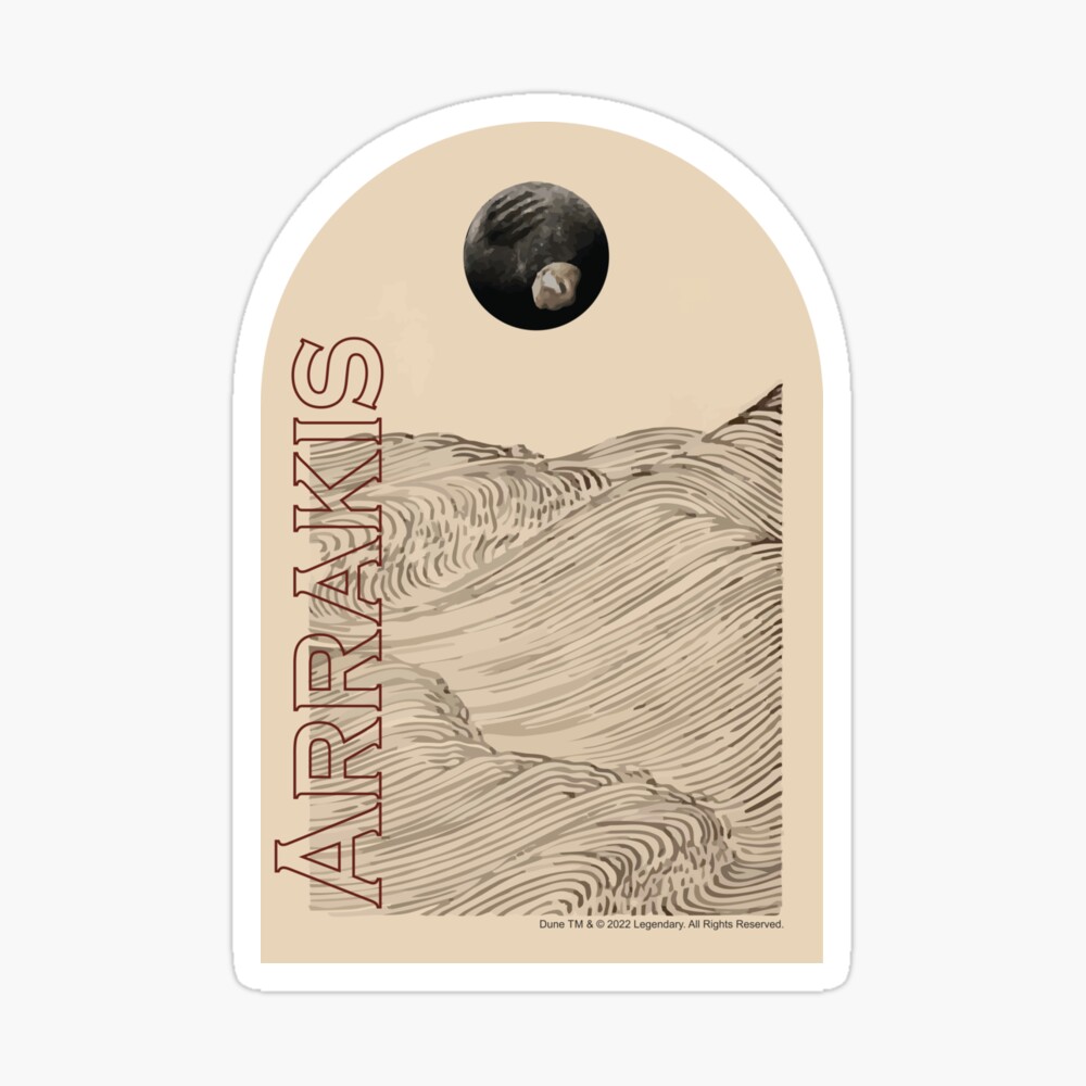 The Dunes of Arrakis Poster