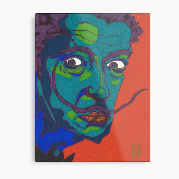 Salvador Dali Metal Print