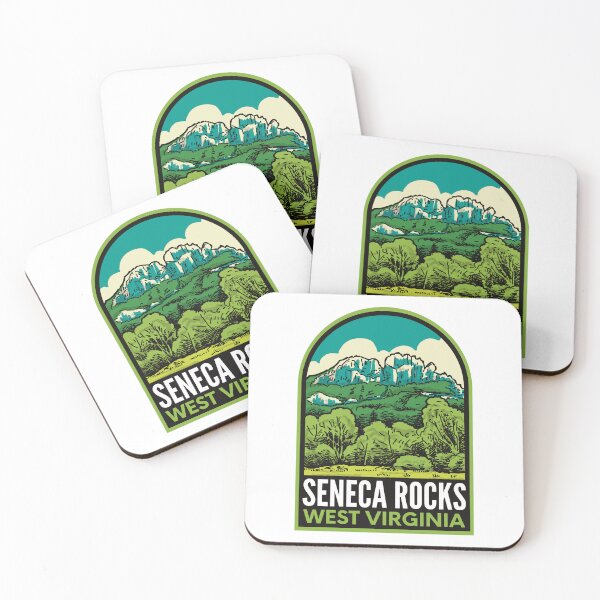 Item preview, Seneca Rocks West Virginia Vintage designed and sold by halpindesignco.