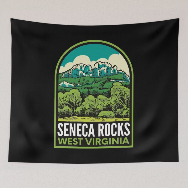 Item preview, Seneca Rocks West Virginia Vintage designed and sold by halpindesignco.