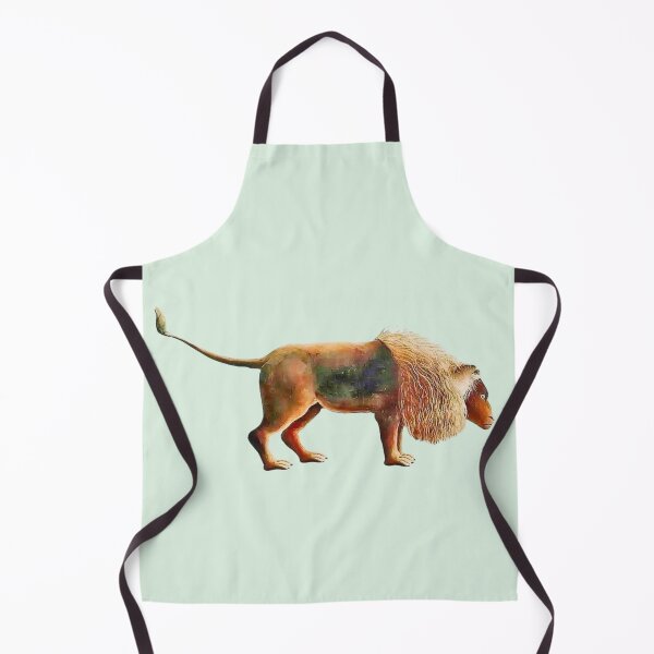Item preview, Detail clip - the lion from Henri Rousseau's The Sleeping Gypsy (La Bohémienne endormie) (1897) famous painting (digitally enhanced by WatermarkNZ Press) designed and sold by CristalleLisa.