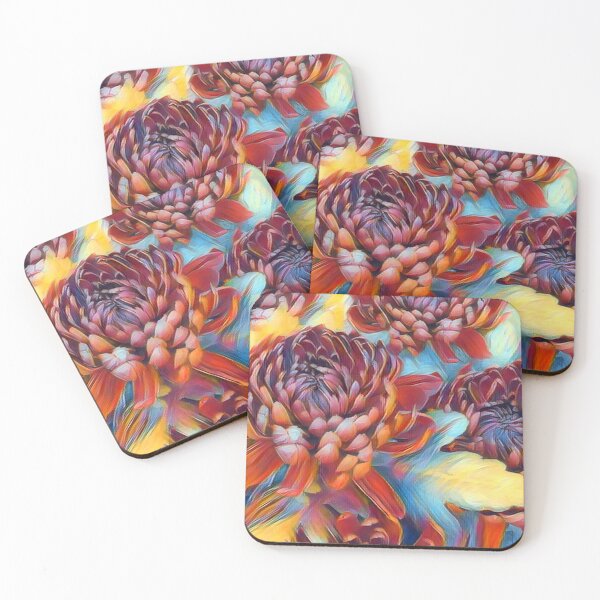Item preview, Chrysanthemum Flowers - Magic of colors designed and sold by GREENOART.