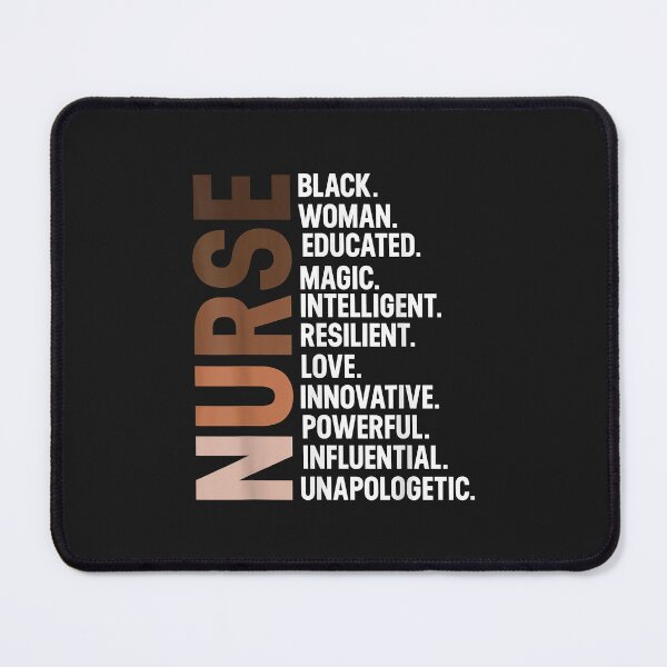 Item preview, I Am A Black Nurse Afro Woman BHM Black History Month designed and sold by luciaaljudith.