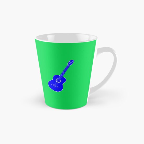 Item preview, Blue guitar design designed and sold by VeganGuitarizm.