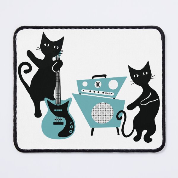 Item preview, Musical Atomic Cats designed and sold by bramblewood56.