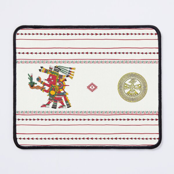 Item preview, Tonatiuh Aztec Warrior Sun God Mug designed and sold by Aztectees.