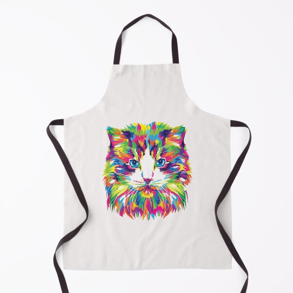 Item preview, Colorful abstract cat graphic design designed and sold by Openspace2020.