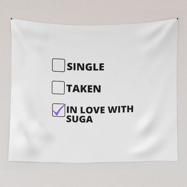 Item preview, In love with Suga BTS Inspired Checklist designed and sold by Winterlock.