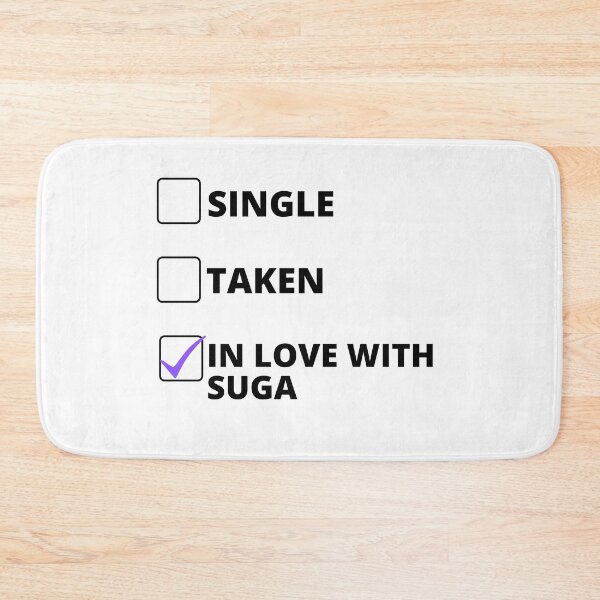 Item preview, In love with Suga BTS Inspired Checklist designed and sold by Winterlock.