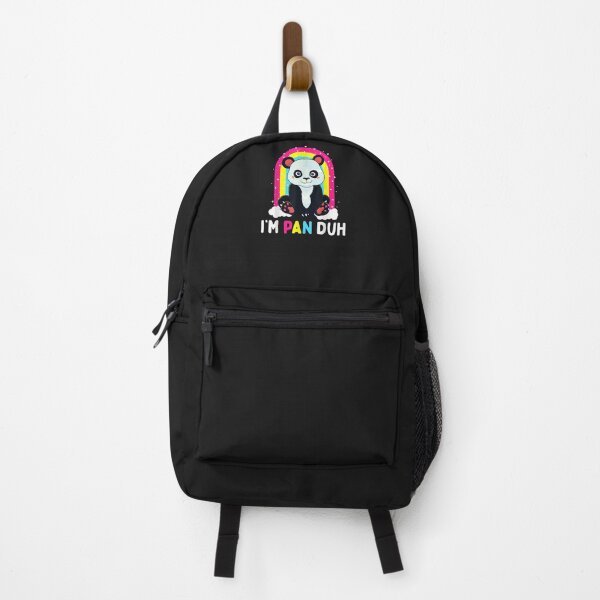 Item preview, I'm Pan Duh Pansexual Pride Panda Rainbow Flag LGBT Gift designed and sold by luciaaljudith.
