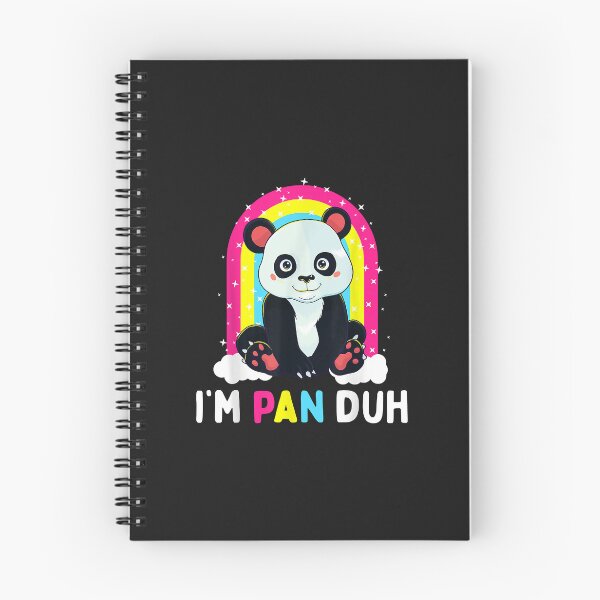 Item preview, I'm Pan Duh Pansexual Pride Panda Rainbow Flag LGBT Gift designed and sold by luciaaljudith.