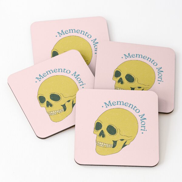 Item preview, Yellow Memento Mori Skull designed and sold by stoicjimny.