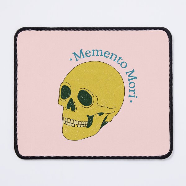 Item preview, Yellow Memento Mori Skull designed and sold by stoicjimny.
