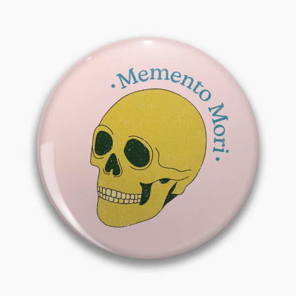 Item preview, Yellow Memento Mori Skull designed and sold by stoicjimny.