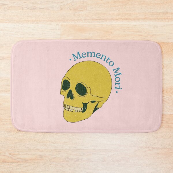 Item preview, Yellow Memento Mori Skull designed and sold by stoicjimny.