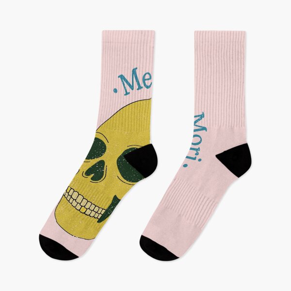 Item preview, Yellow Memento Mori Skull designed and sold by stoicjimny.