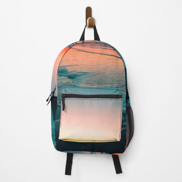 Item preview, Foamy waves beach sunset designed and sold by ZAIKY DREAMS.