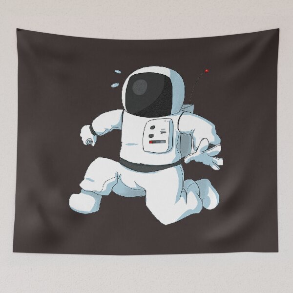 Item preview, The Running Astronaut designed and sold by Vermut288.