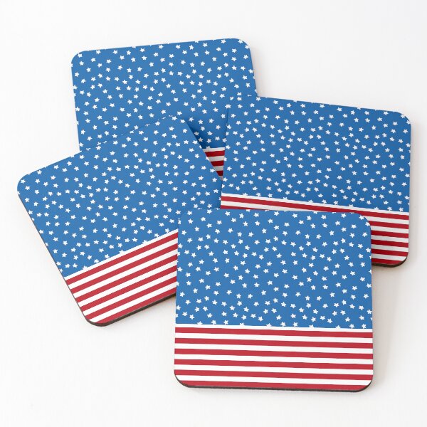 Item preview, American Flag Happy 4th of July Memorial Day Freedom Equality USA US Stars and Stripes designed and sold by zicutza.