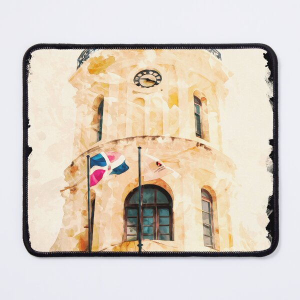 Item preview, Santo Domingo Carribbean city watercolor designed and sold by chrlalexandru.