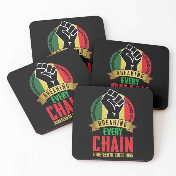 Item preview, Juneteenth Breaking Every Chain Since 1865 Black Freedom designed and sold by ohmier.
