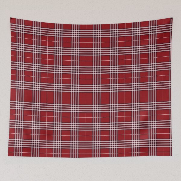 Item preview, Cabin Red Tartan designed and sold by Kawaii85.