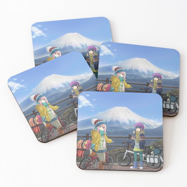 Item preview, Laid Back Camp Travel Scooters Mt Fuji - Yuru Camp designed and sold by Laura  Arena.