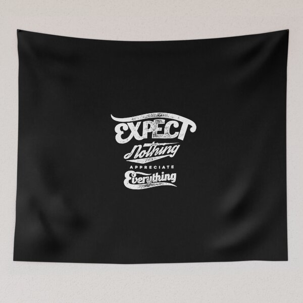 Item preview, QUOTES QUOTE SLOGAN GIVE UP EXPECT NOTHING APPRECIATE LAUGH HUMOR designed and sold by Super3.