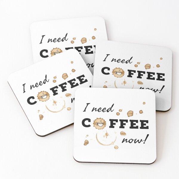 Item preview, I need coffee now! designed and sold by JHcolors.