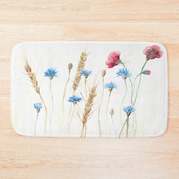Item preview, Cornfield with cornflowers and poppies designed and sold by Sandra  Steinke.