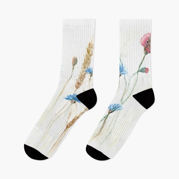 Item preview, Maizal con acianos y amapolas designed and sold by Sandra Steinke.
