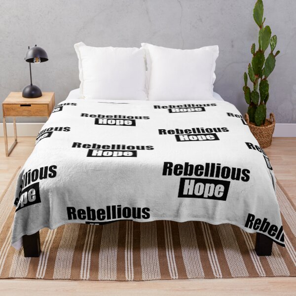 Item preview, Rebellious Hope Quote designed and sold by VimuDS.