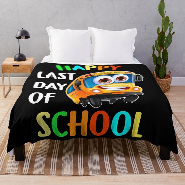 Item preview, Happy Last Of Day School Bus Driver Teacher Student Parent designed and sold by troubledcommand.