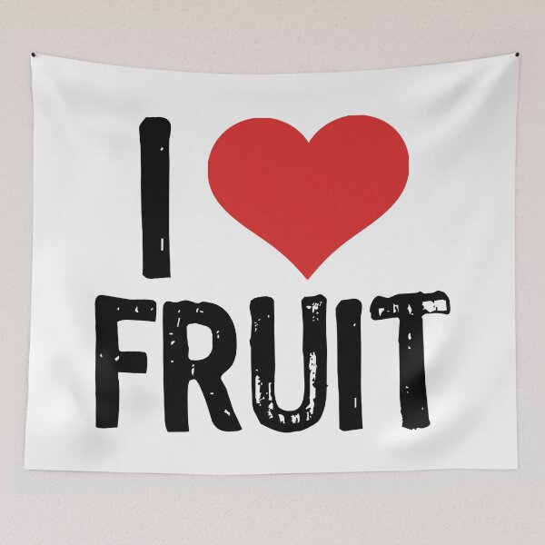 Item preview, I Love Fruit designed and sold by The "I Love Everything" Shop.