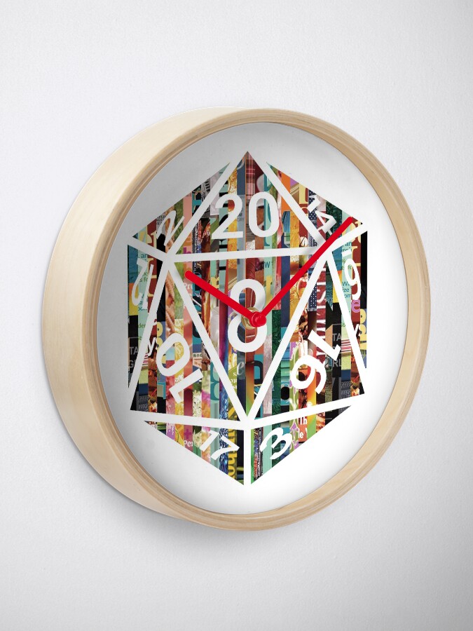 Alternate view of D20 Clock
