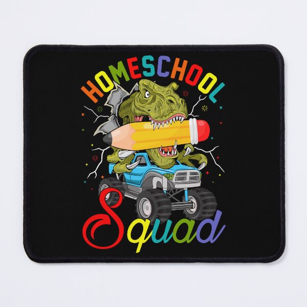 Item preview, Funny Homeschool Squad Monster Truck Dinosaur Boys designed and sold by moonligh1996.