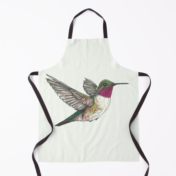 Item preview, Ruby Throated Hummingbird designed and sold by SerenSketches.