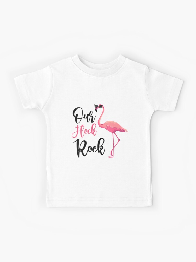 PINK FLAMINGO CUTE T-Shirts for Children, Kids, Girls, Women Premium T-Shirt