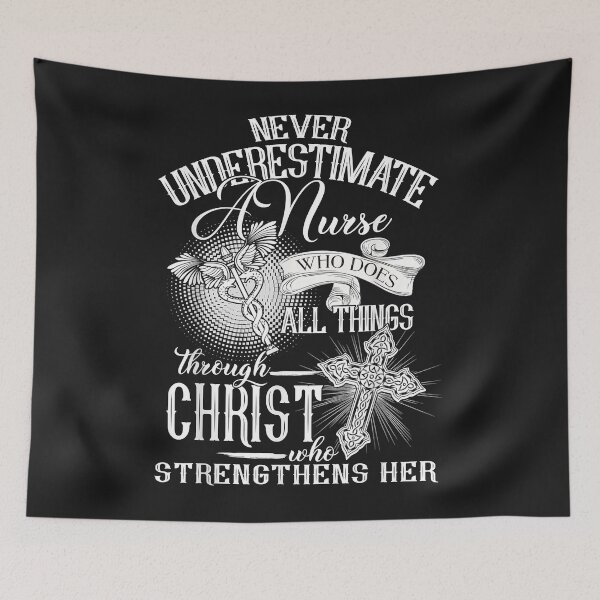 Item preview, Nurse 365 A Nurse Does All Things Through Christ designed and sold by luciaaljudith.