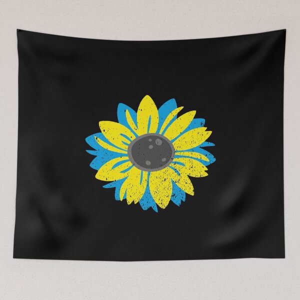 Item preview, Sunflower Ukrainian Flag Vintage Shirt Distressed Design Ukraine Support designed and sold by lxmag.