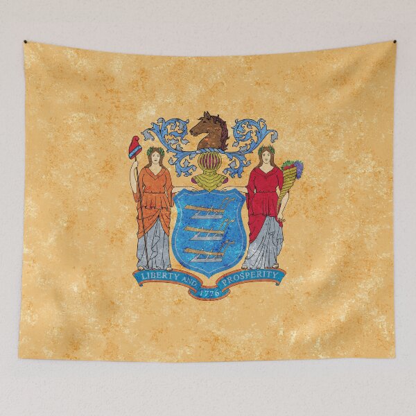 Item preview, State Flag of New Jersey designed and sold by Enzwell.