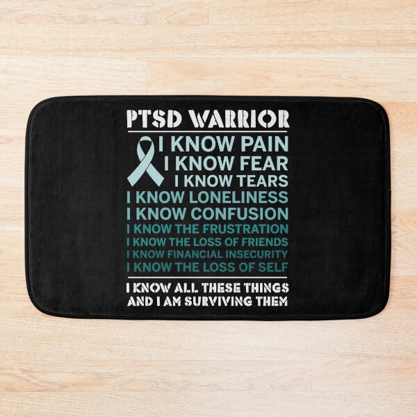 Item preview, PTSD Awareness Month - PTSD Warrior I know Pain designed and sold by Optix.