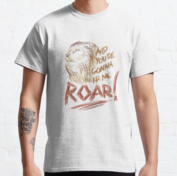 Katy Perry Roar Grey Heart Song Lyric Quote Music Print - Song