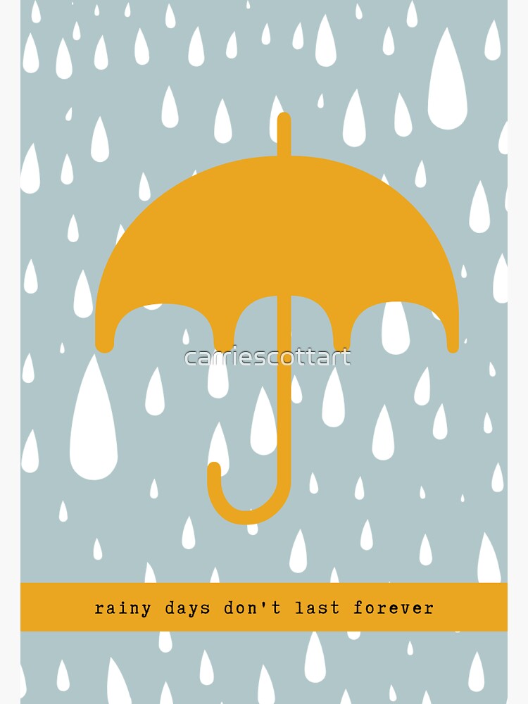 V - Rainy days Sticker by mymikrokosmos